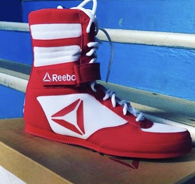 blue reebok boxing shoes